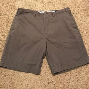 Dark gray polo shorts